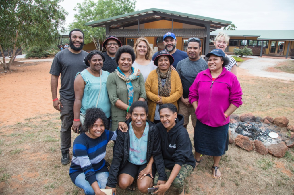 Garma Festival yields life-changing experience for Australia Awards PNG team